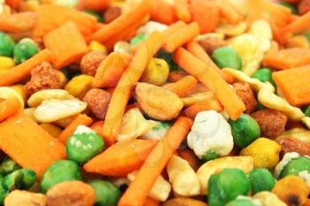 Royalty Free Photo of a Snack Mix
