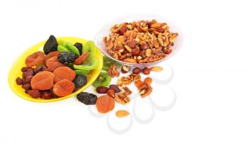 Royalty Free Photo of Dried Fruits and Nuts