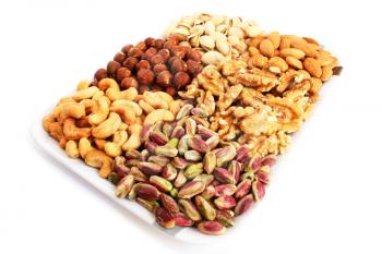 Royalty Free Photo of Different Types of Nuts