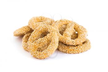 Royalty Free Photo of Rusk With Sesame Seeds