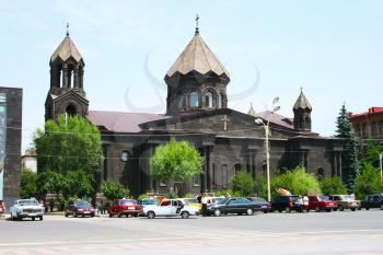 Royalty Free Photo of a Church in Gyumri, Armenia