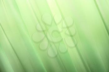 Royalty Free Photo of Luxurious Green Curtains