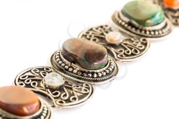 Royalty Free Photo of a Bracelet With Stones