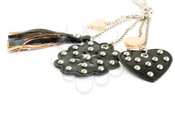 Royalty Free Photo of Leather Pendants