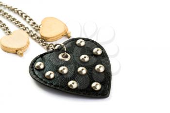 Royalty Free Photo of a Leather Pendant
