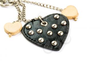 Royalty Free Photo of a Leather Pendant