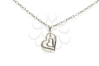 Royalty Free Photo of a Heart Necklace