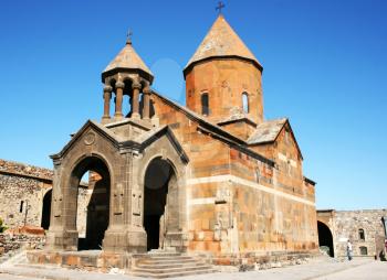 Royalty Free Photo of the Khor Virap Monastery in Armenia