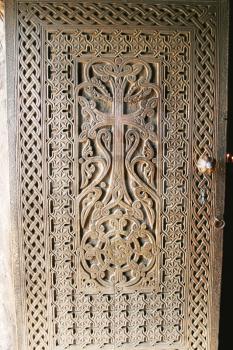 Royalty Free Photo of an Entrance to the Khor Virap Monastery in Armenia