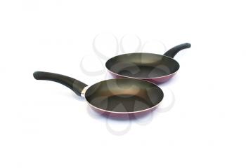 Royalty Free Photo of Two Frying Pans