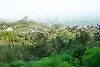 Royalty Free Photo of a Mountain in Cyprus