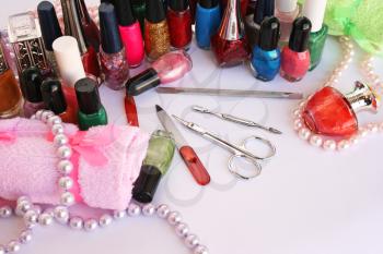 Royalty Free Photo of a Manicure Set