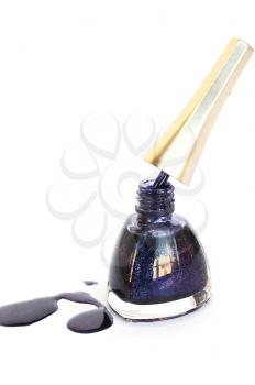 Royalty Free Photo of a Bottle of Nail Polish