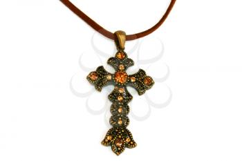 Royalty Free Photo of a Cross Necklace