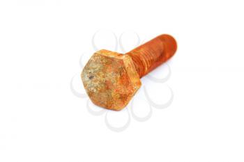 Royalty Free Photo of a Rusty Nut