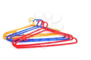 Royalty Free Photo of Colourful Hangers
