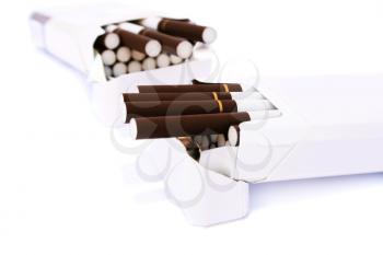 Royalty Free Photo of a Pack of Cigarettes