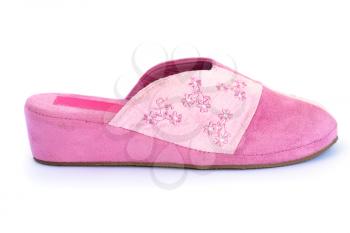 Royalty Free Photo of a Pink Slipper