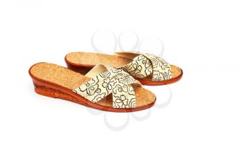 Royalty Free Photo of a Pair of Sandals