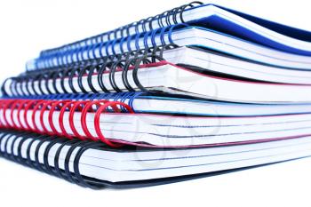 Royalty Free Photo of a Stack of Notebooks