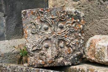 Royalty Free Photo of Stones at the Tatev Monastery in Armenia