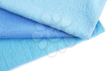 Royalty Free Photo of Blue Towels