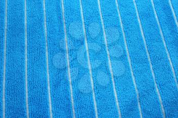 Royalty Free Photo of a Blue Towel