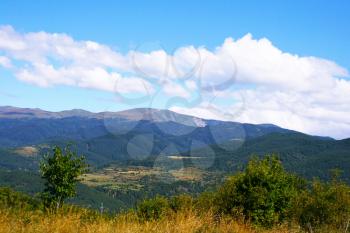 Royalty Free Photo of a Mountain Landscape 