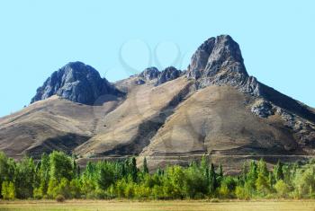 Royalty Free Photo of a Mountain Landscape in Turkey