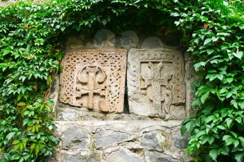 Royalty Free Photo of Cross Stones in Armenia
