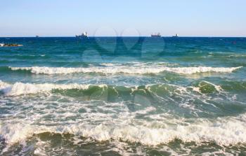 Royalty Free Photo of Boats in the Sea