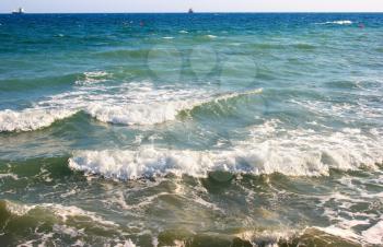 Royalty Free Photo of Ships in the Sea