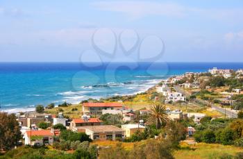 Royalty Free Photo of a Mountain Village in Cyprus