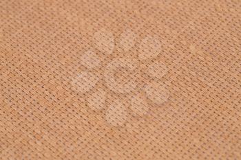 Rattan placemat texture for background, close-up image.