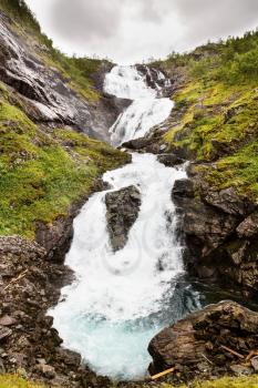 Latefossen, one of the biggest waterfalls in Norway.