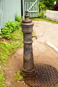 Old water pump at Norsk Folkemuseum, Oslo.