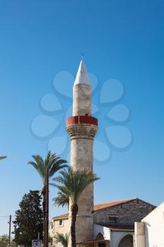 Mosque in the old center of Limassol town, Cyprus.