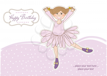 Royalty Free Clipart Image of a Birthday Greeting
