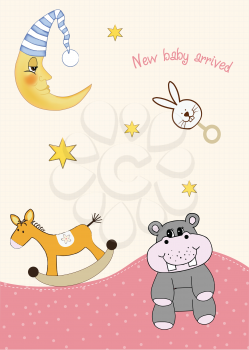 baby arrival card