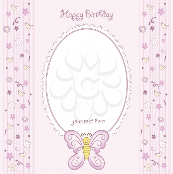 butterfly birthday card