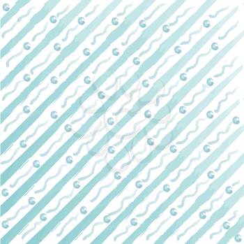 watercolor stripesand dots  background, vector eps10