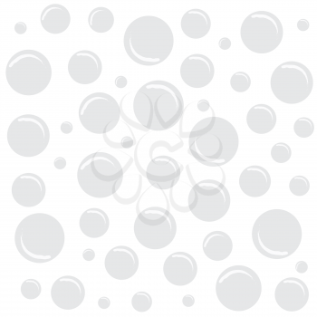 white texture with bubbles,  vector format