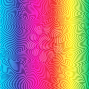 Modern  abstract rainbow background. Vector format