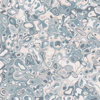 Modern blue and grey abstract marble effect texture background. Vector