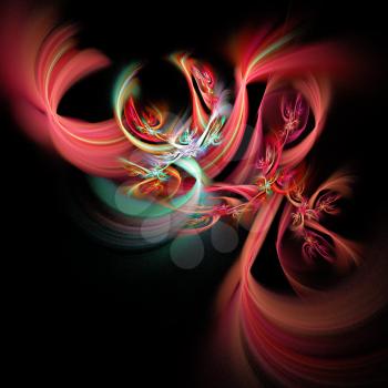 Abstract colour art  backdrop (wallpaper) background.