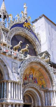 Cathedral of San Marco,Venice, Italy. Fragment