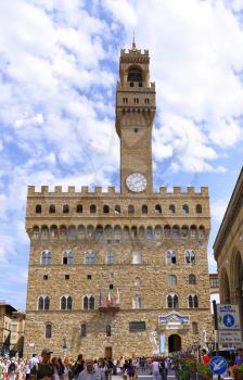 Famous  Uffizi Gallery, Italy. Florence