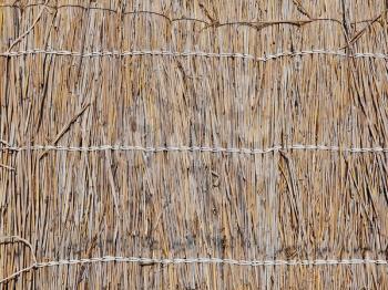 The straw texture wallpaper. Background