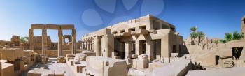The Karnak Temple Complex, Luxor, Egypt. Panorama