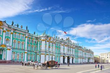 View Winter Palace  in  Saint Petersburg